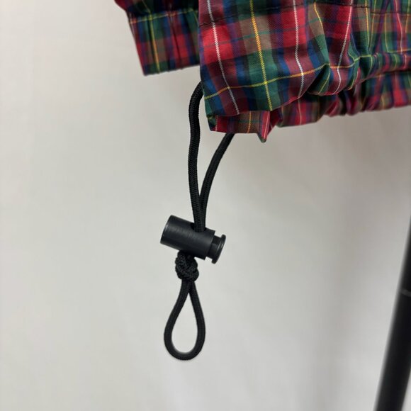 VTG Tail Men's Plaid Golf Windbreaker Jacket Pullover Size L - Picture 6 of 7